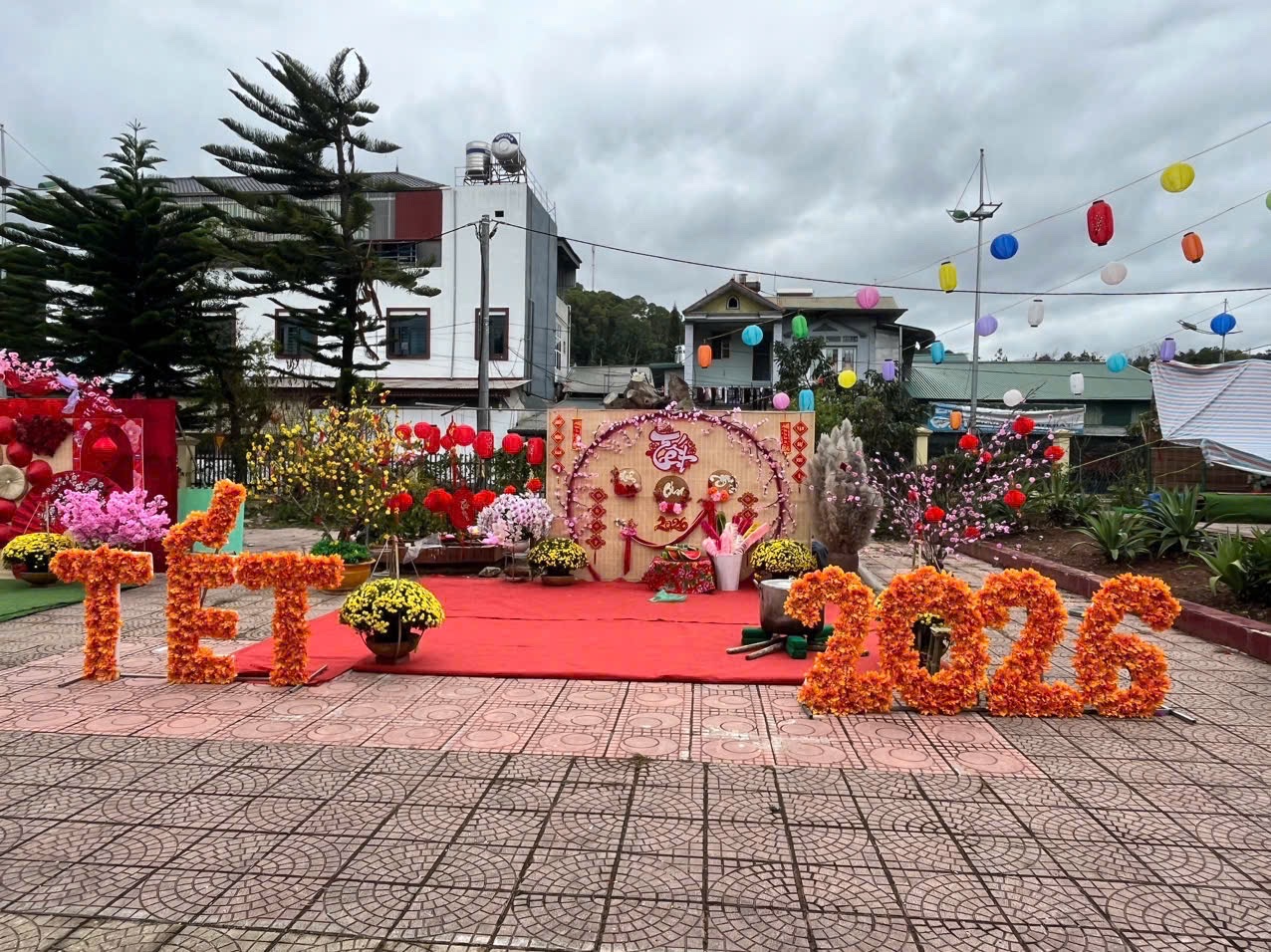 SẮC XUÂN LAN TỎA TỪ KHU CHECK-IN SÁNG TẠO CỦA TRƯỜNG PTDTBT –TH SAM MĂN.